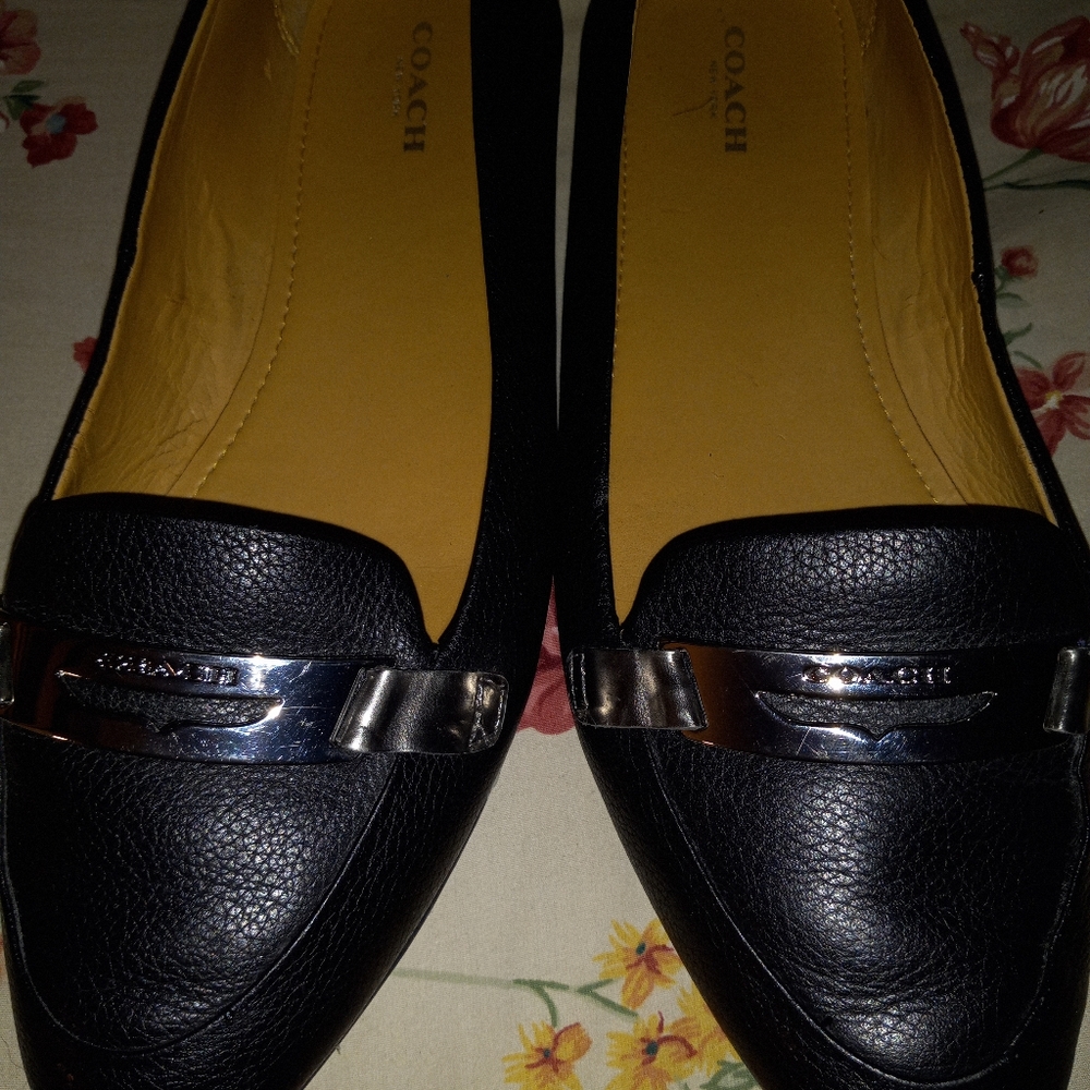 Coach blk shoes